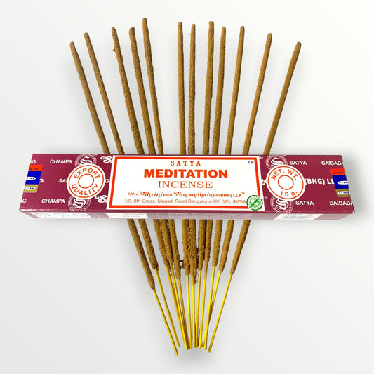 Bâtons d'encens Satya Méditation 15g
