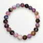 Bracelet Perles Tourmaline Multicolore