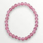 Bracelet Perles Quartz Rose